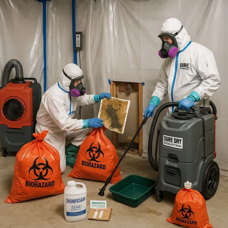 Contaminated Water Handling Protocols process in Shaw Heights, CO