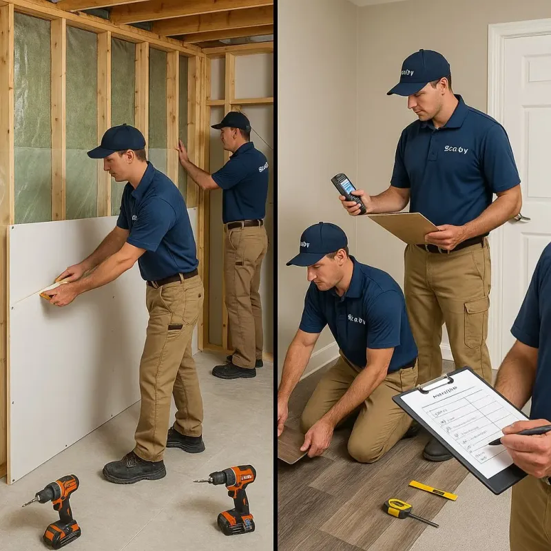 Repairs and Reconstruction process in Shaw Heights, CO